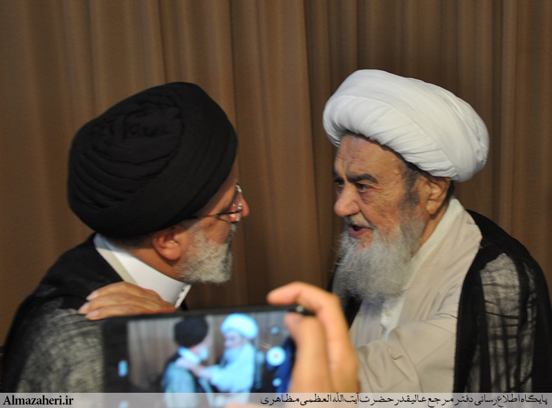 گزارش تصویری دیدار‌با حجت الاسلام و المسلمین رئیسی، رئیس محترم جمهور