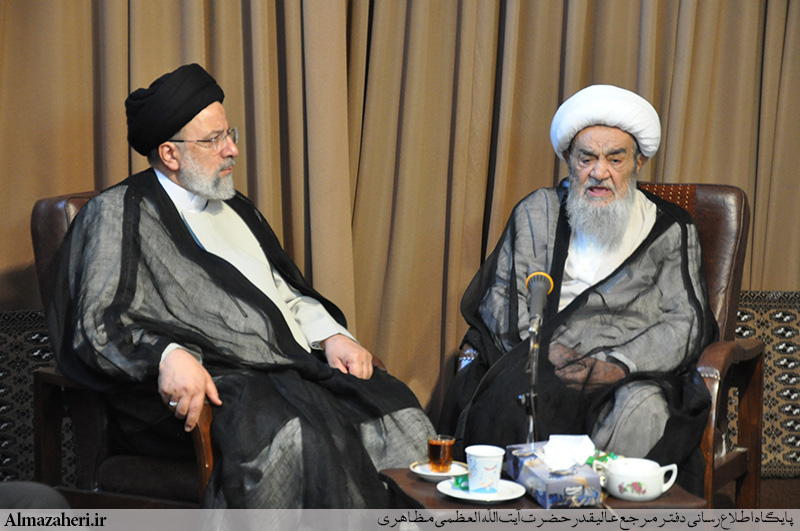 گزارش تصویری دیدار‌با حجت الاسلام و المسلمین رئیسی، رئیس محترم جمهور