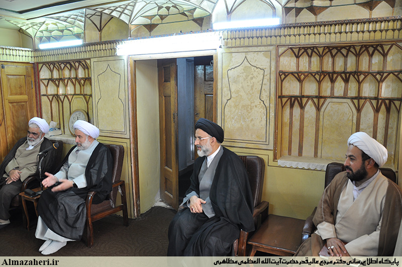 دیدار حجت‌الاسلام والمسلمین آقای عبّاسی، رییس جامعة‌المصطفی‌العالمیة 