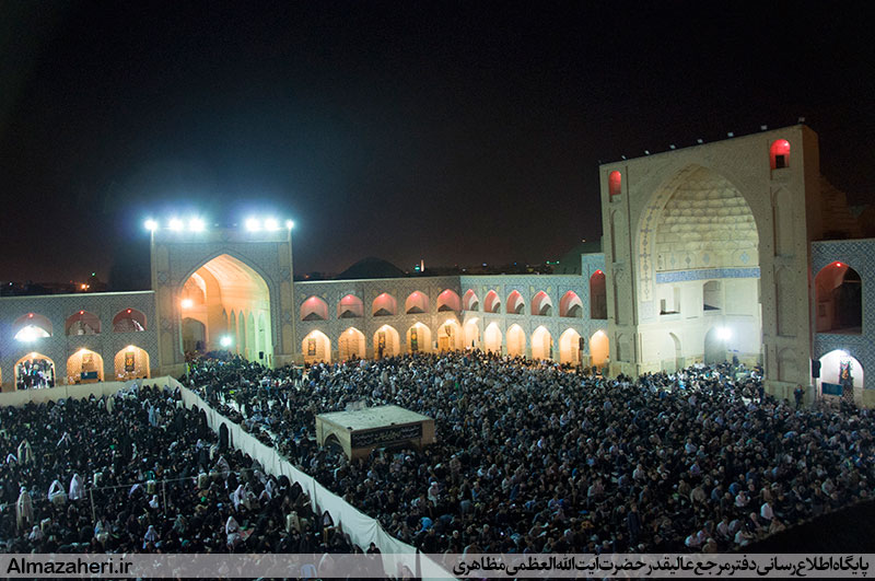 برگزاری مراسم احیای شب نوزدهم ماه مبارک رمضان با حضور و سخنرانی معظّم‌له - 4/3/1398