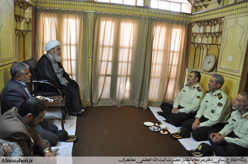 دیدار سردار سرتیپ پاسدار اشتری فرماندۀ نیروی انتظامی - 25/5/1396 دیدار سردار سرتیپ پاسدار اشتری فرماندۀ نیروی انتظامی - 25/5/1396
