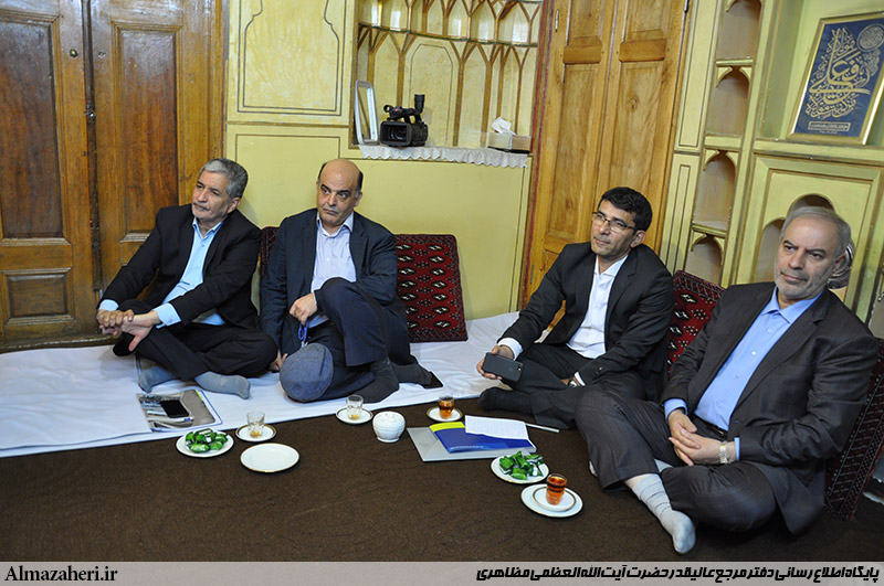 دیدار آقای دکتر آخوندی، وزیر راه و شهرسازی - 20/7/1396 دیدار آقای دکتر آخوندی، وزیر راه و شهرسازی - 20/7/1396
