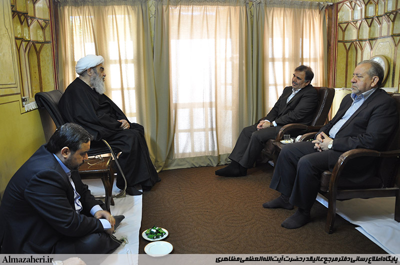 دیدار آقای دکتر آخوندی، وزیر راه و شهرسازی - 20/7/1396 دیدار آقای دکتر آخوندی، وزیر راه و شهرسازی - 20/7/1396
