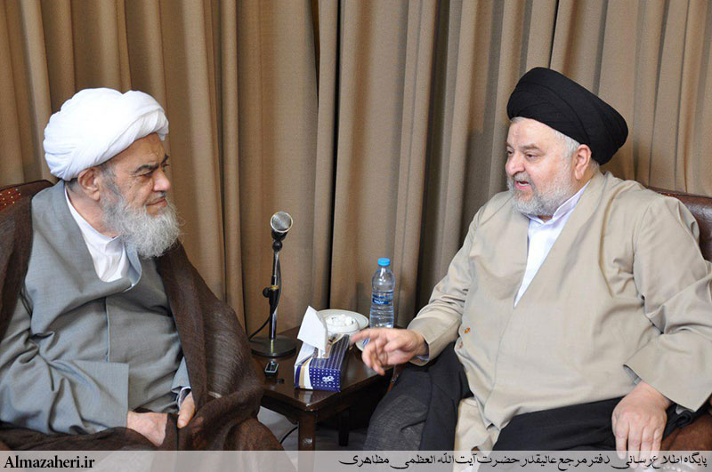 دیدار جناب حجةالاسلام والمسلمین سید جواد شهرستانی، نمایندۀ حضرت آیتالله العظمی سیستانی - 5/2/1397 دیدار جناب حجةالاسلام والمسلمین سید جواد شهرستانی، نمایندۀ حضرت آیتالله العظمی سیستانی - 5/2/1397