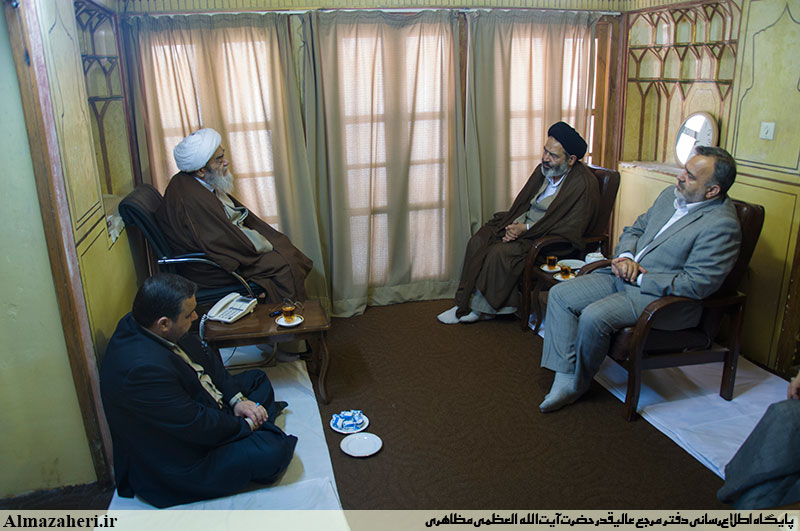 دیدار حجةالاسلام والمسلمین سید عبدالفتاح نواب، نمایندۀ ولیّ‌فقیه در امور حج و زیارت و سرپرست حجّاج ایرانی - 28/3/1398